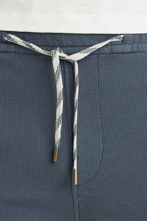 Cast Iron blauwe heren korte broek