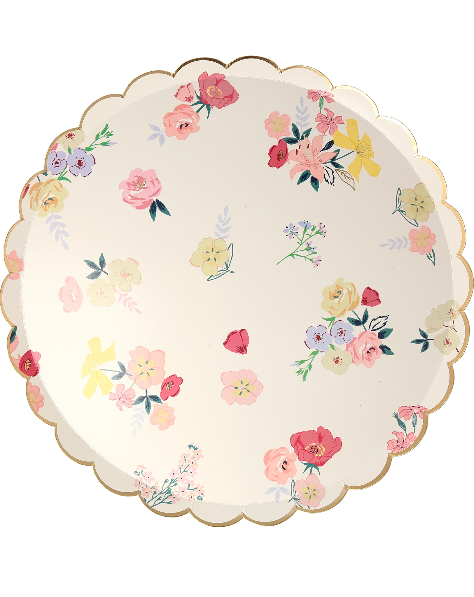 Pappteller ENGLISH GARDEN 8er-Set