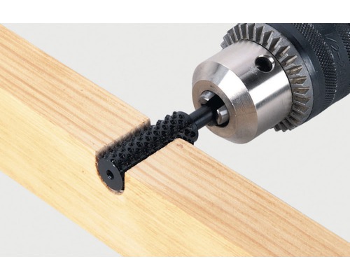 Cilindrische rasp Ø 13,5x35 mm, wolfraamstaal, voor hout