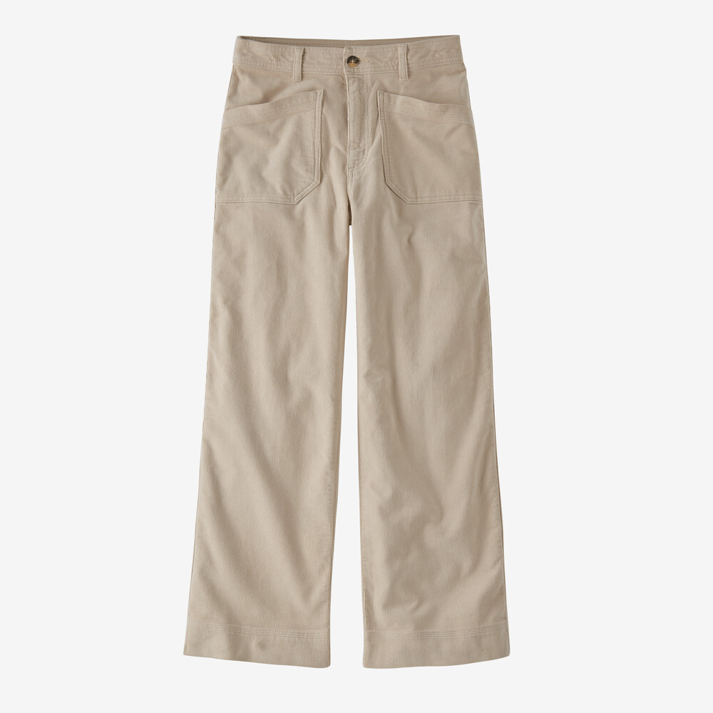 Cordhose für Damen mit weitem Bein