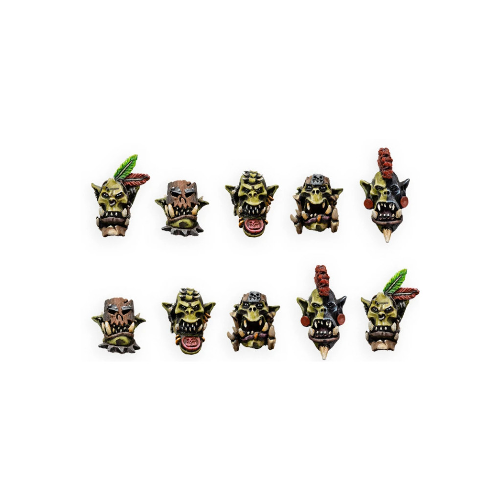 Savage Orcs Heads