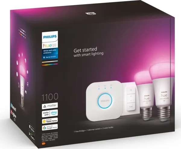 Philips Hue White and Color Ambiance Starter Kit
