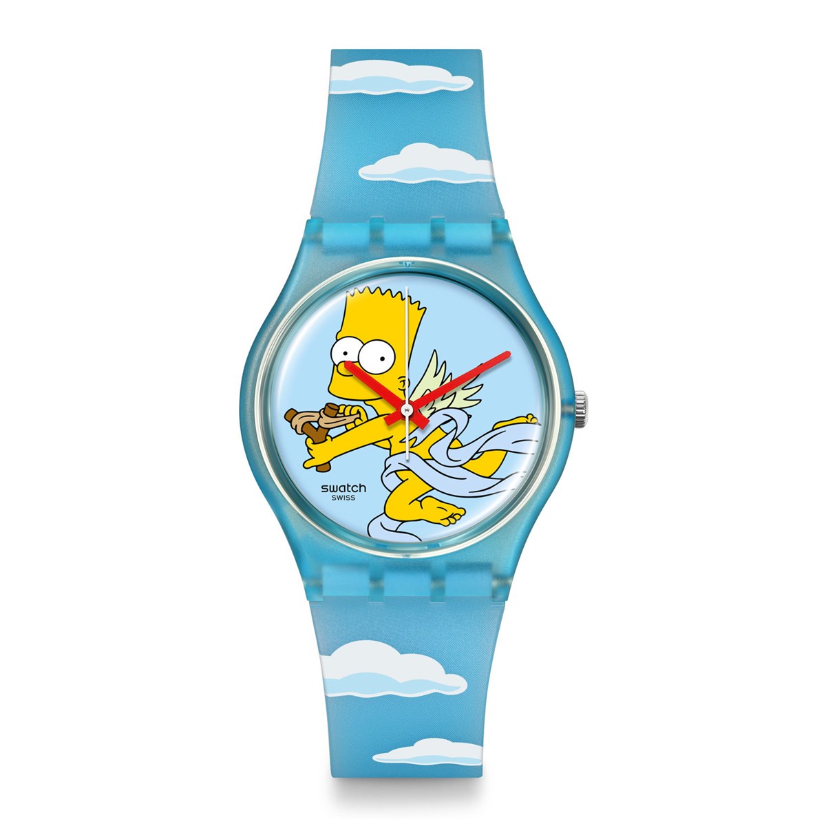 Montre Swatch The Simpsons Angel BartEdition Saint-Valentin