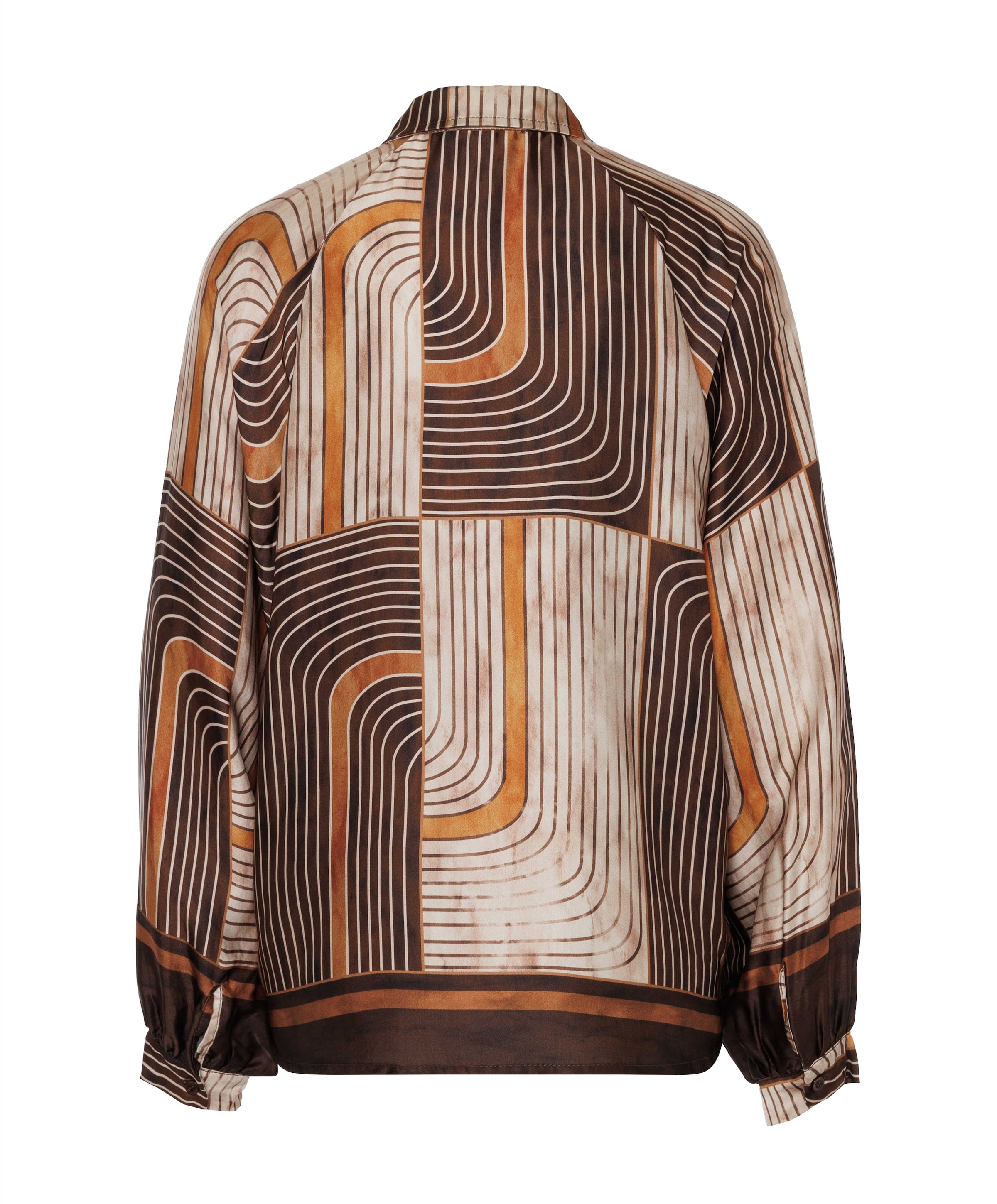 Geisha Dames blouse bruin