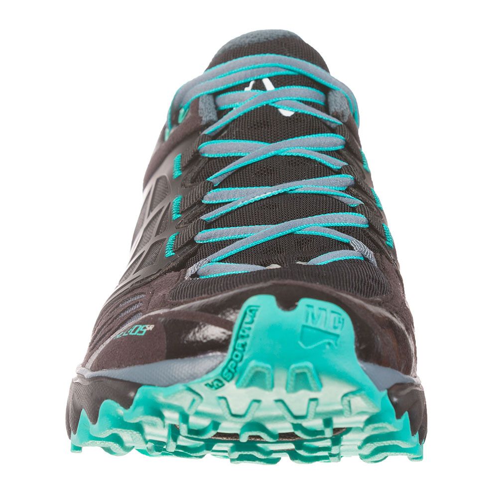 La Sportiva HELIOS SR - Chaussures trail Femme black/aqua