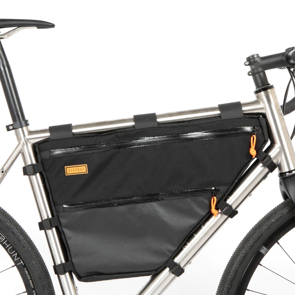 Restrap Full Large Frametas 9 Liter Zwart
