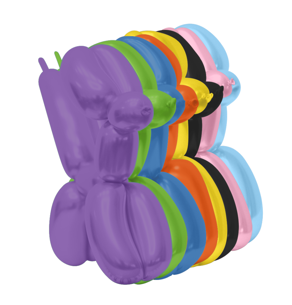 Gekleurde Modelleerballonnen 100st