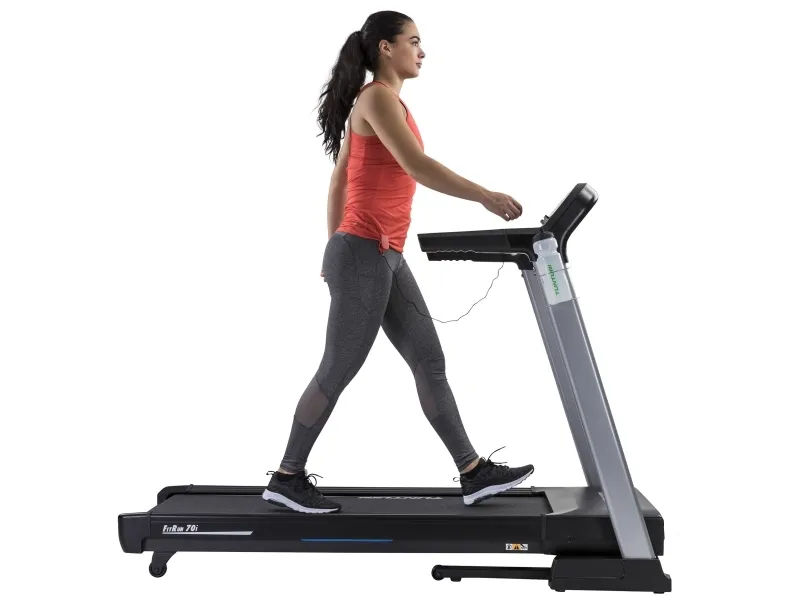 Tunturi FITRUN 70I, 125 kg, 0,8 km/t, 20 km/t, Kalorier, Incline, Pulse rate, Hastighed, Tid, 0 - 15%, LED