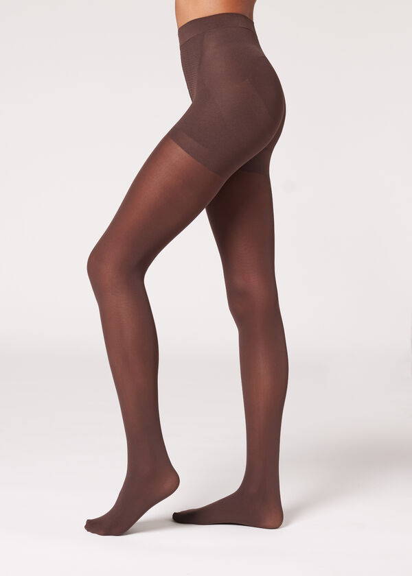 Meia-calça modeladora 50 Denier Total Shaper