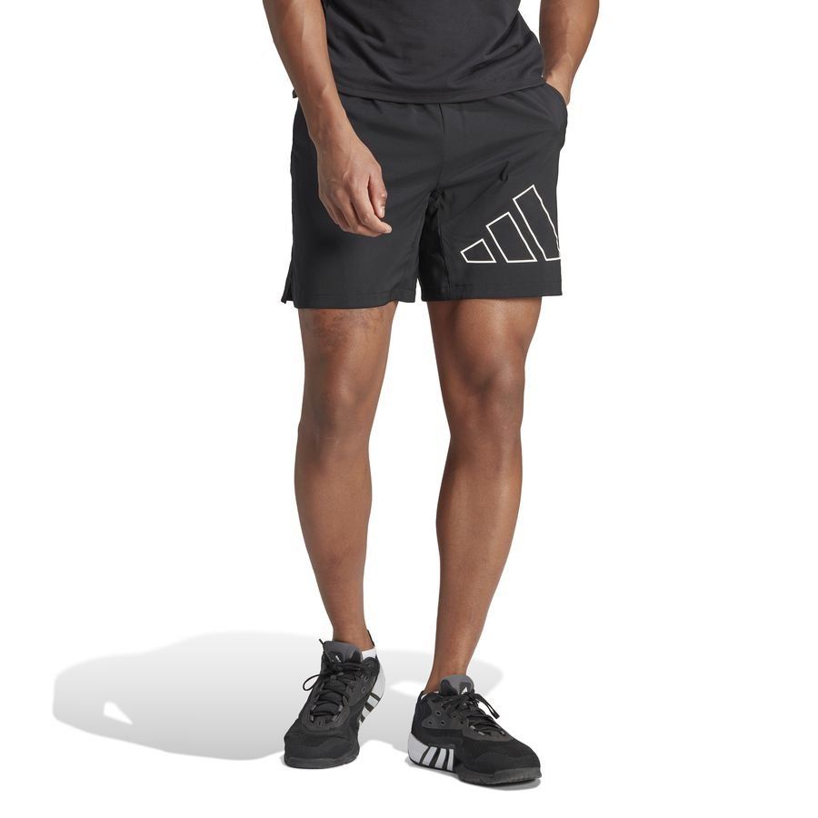 adidas Short d'Entraînement Train Icons - Noir/Blanc