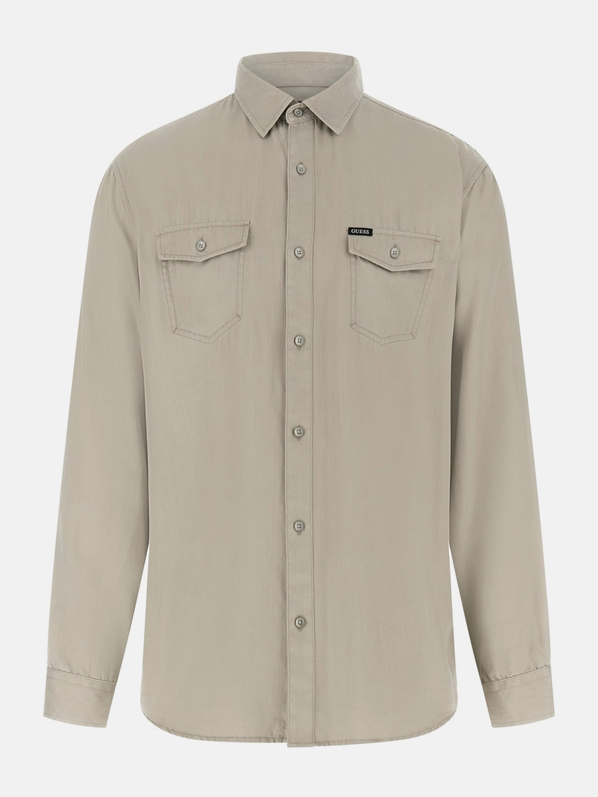 Camisa de sarja lavada