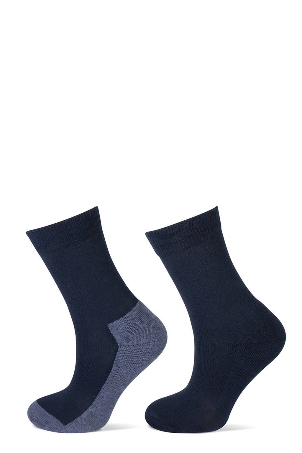 Yellow Moon huissokken - set van 2 donkerblauw