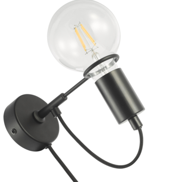KARWEI wandlamp Cooper zwart
