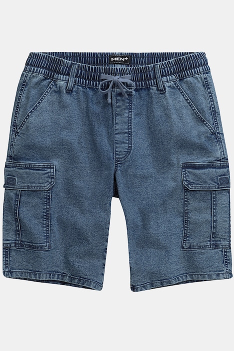 Men+ Jeans-Cargobermuda, bis 74