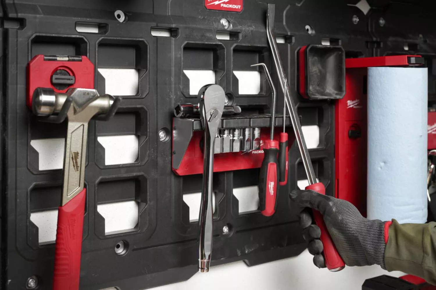 Milwaukee 4932493378 Packout magnetisch rek