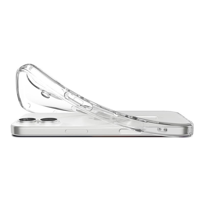 iPhone 17 MagSafe Liquid Crystal Case Gummi Hülle (ACS10397) - Crystal Clear (Transparent)