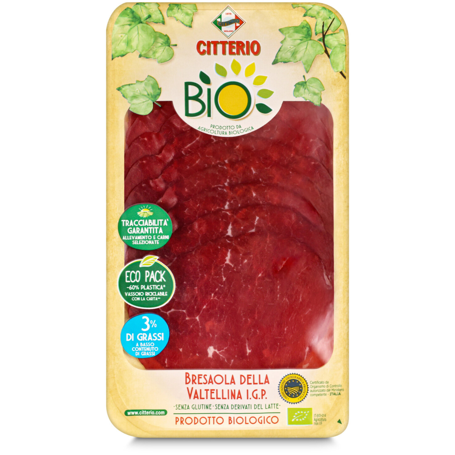 Citterio Bio Bresaola