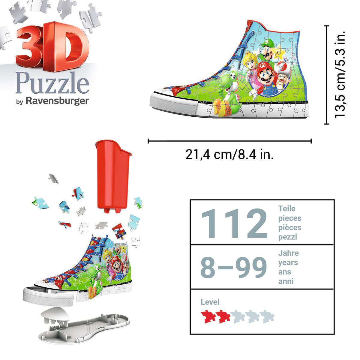 Ravensburger Spiel Sneaker Super Mario