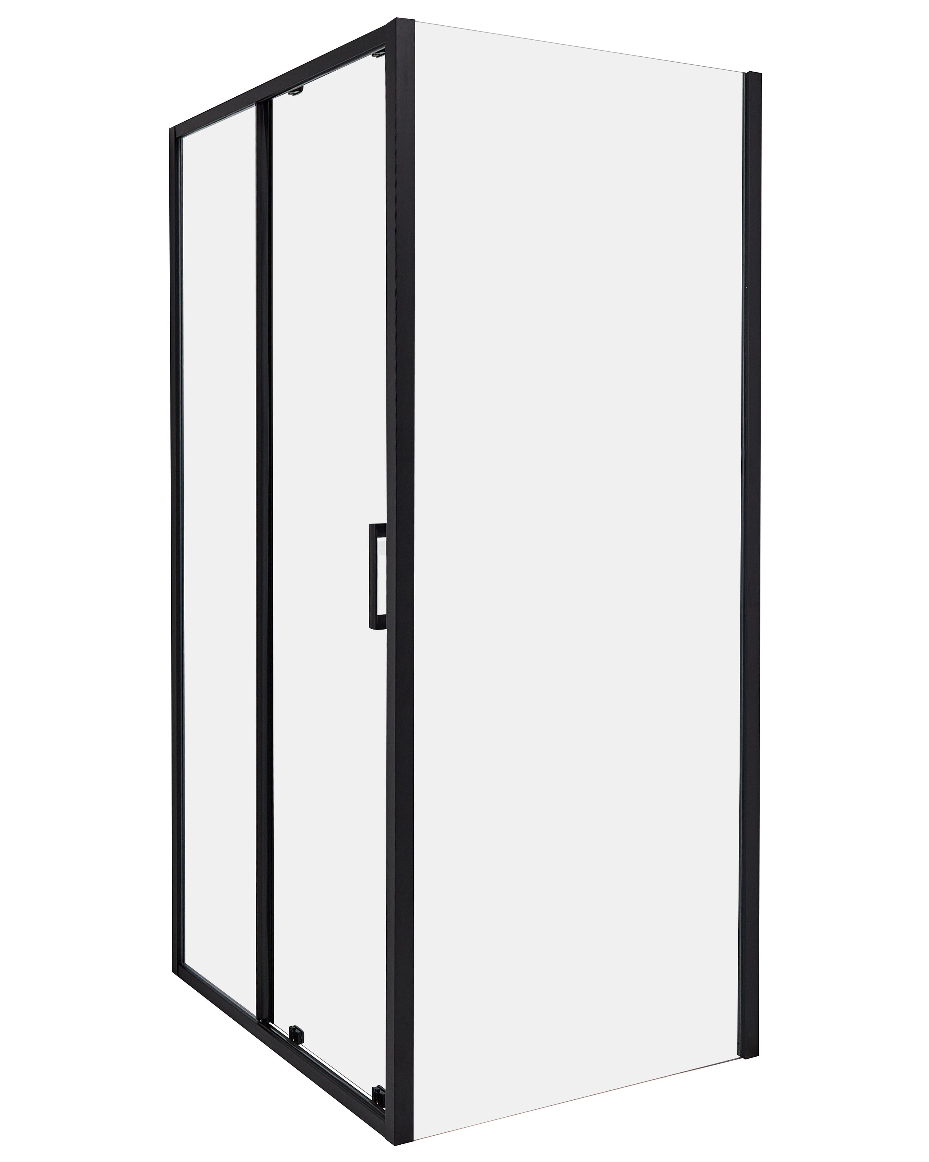 Douchecabine YORO 80 x 100 x 185 cm Zwart