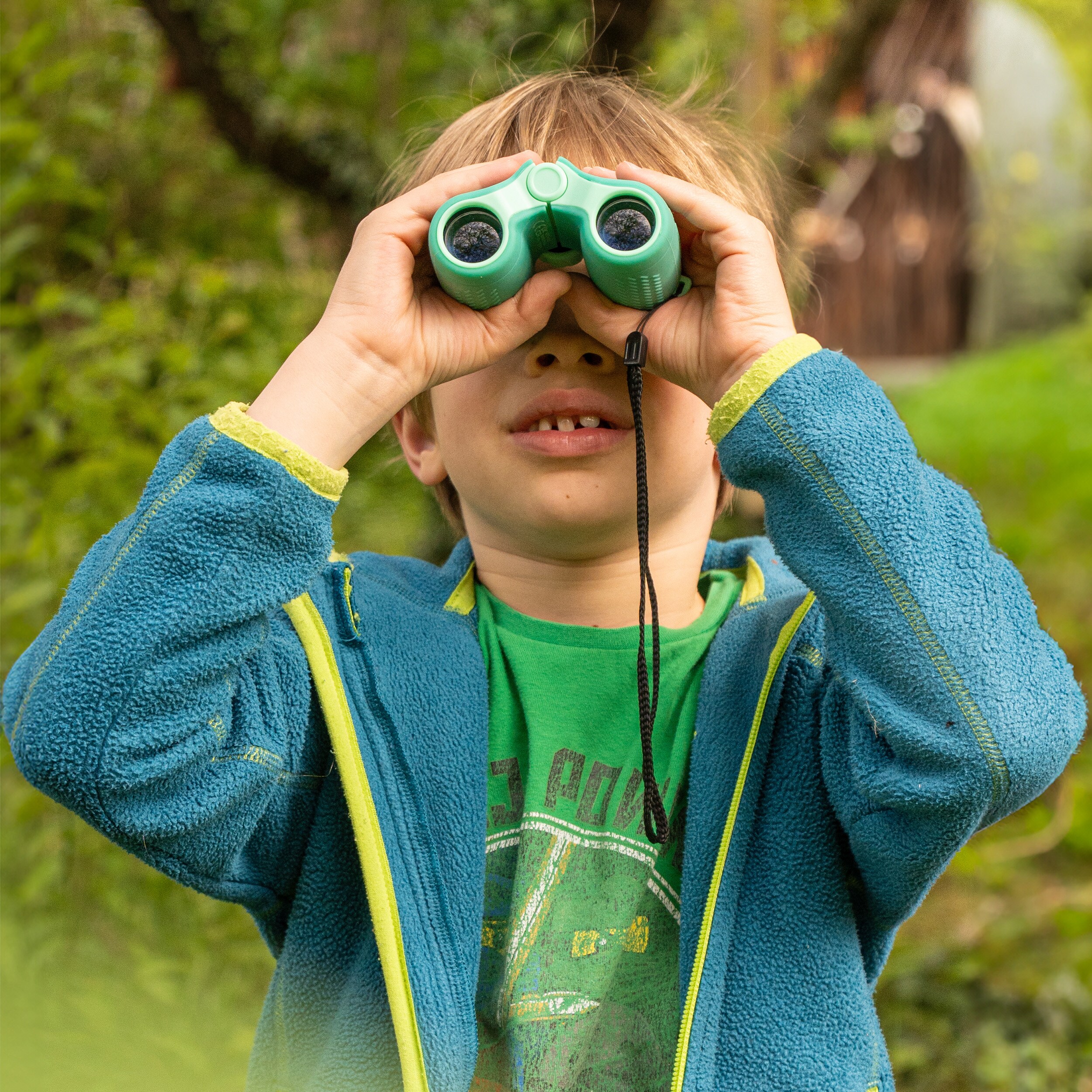 BRESSER JUNIOR 6x21 Kinderfernglas in verschiedenen Farben Farbe: grün