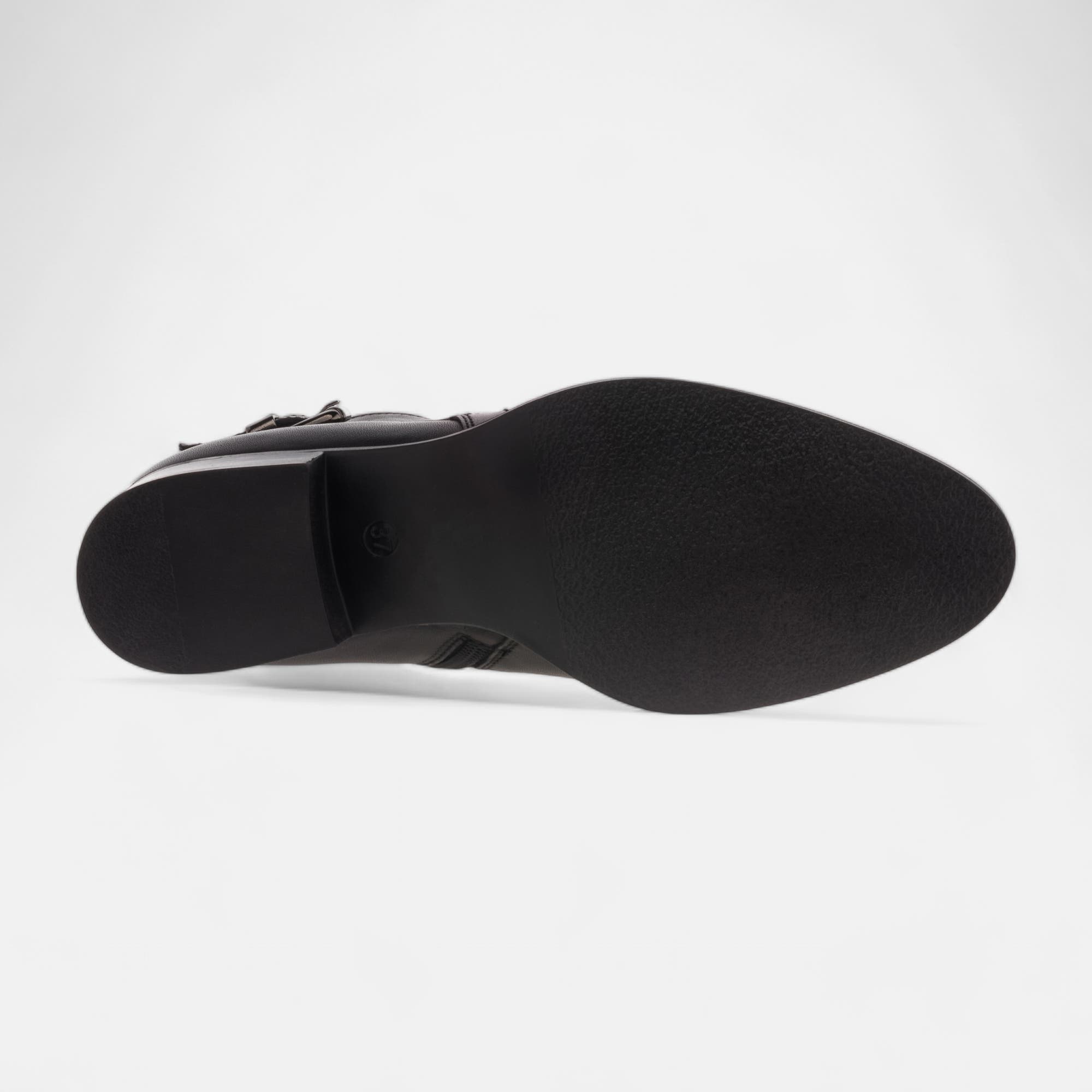 Bottines Femme en cuir noir