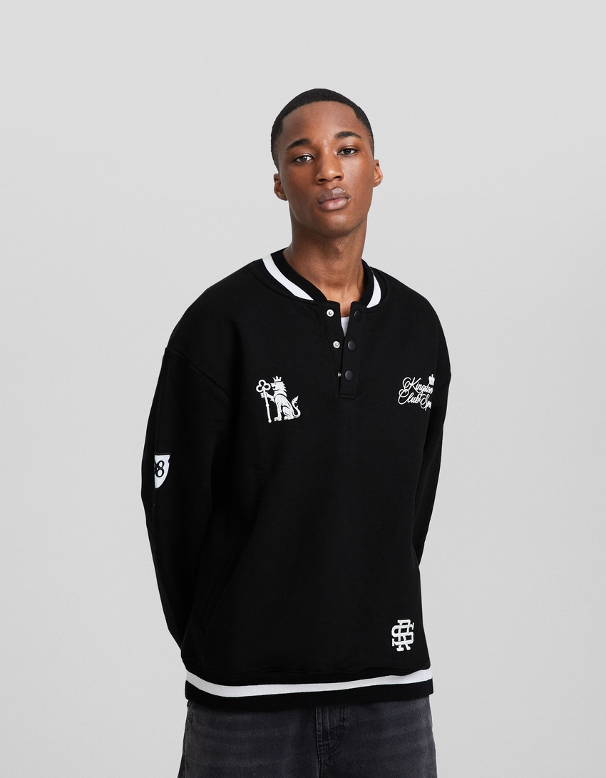 Moletom bomber