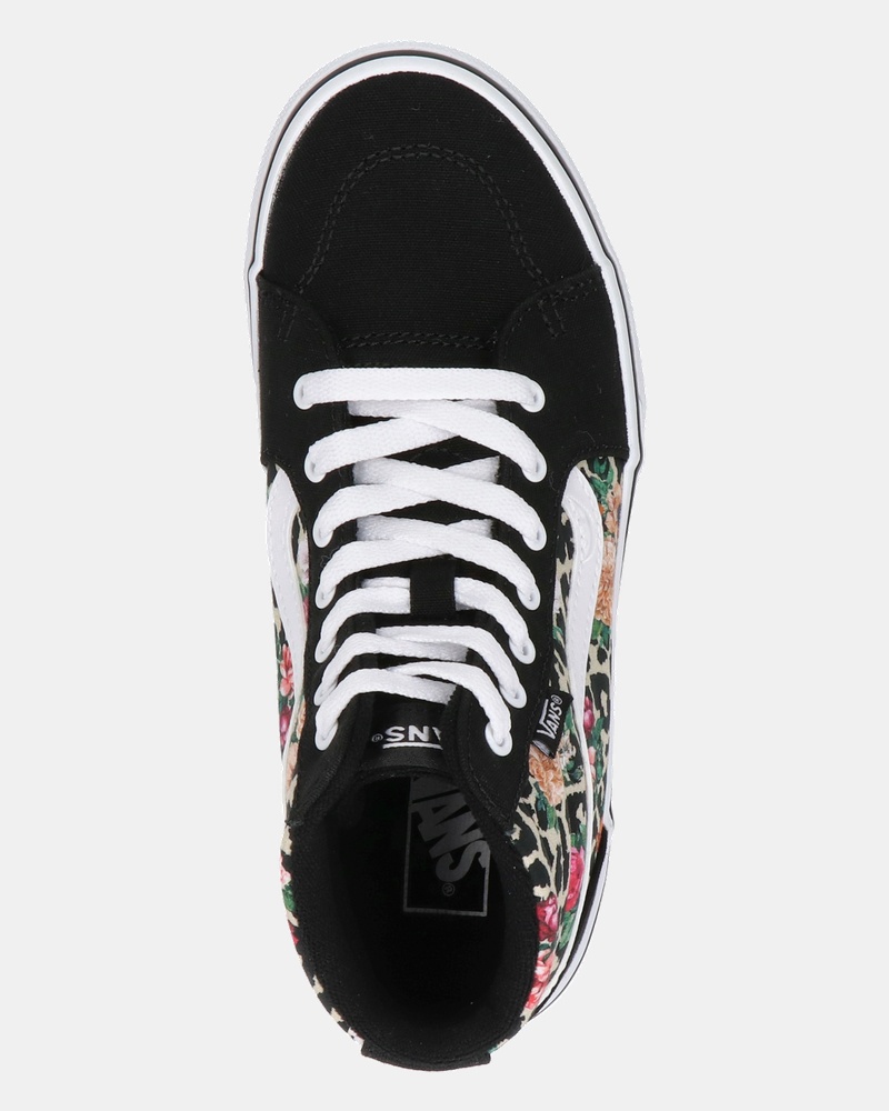 Vans Filmore Hi Floral Hoge sneakers  - zwart