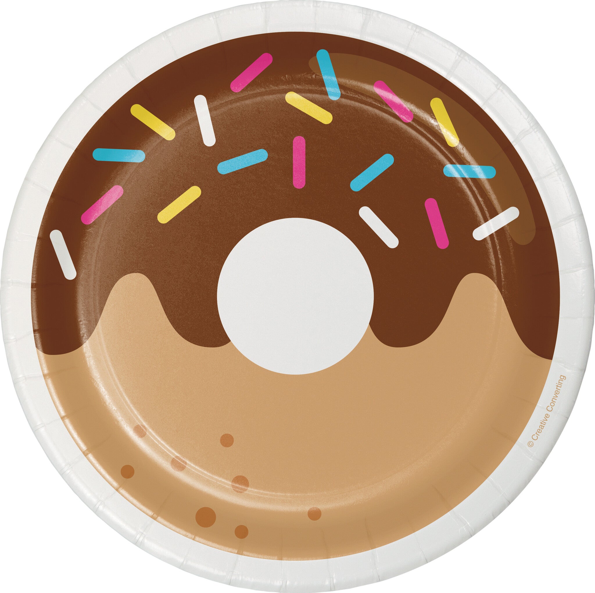 Donut Borden 18cm 8st
