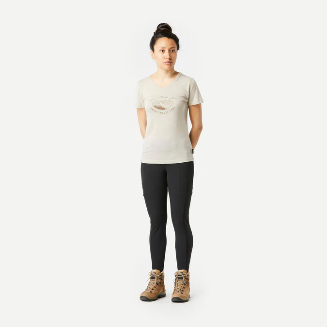 Decathlon Forclaz - Leggings Forclaz Travel 500 para Mulheres