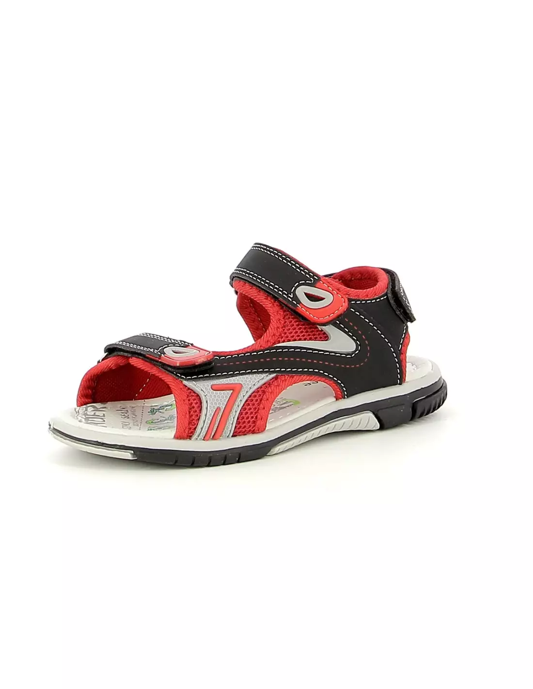 BBS B611010 - Sandales & nu-pieds Blackred