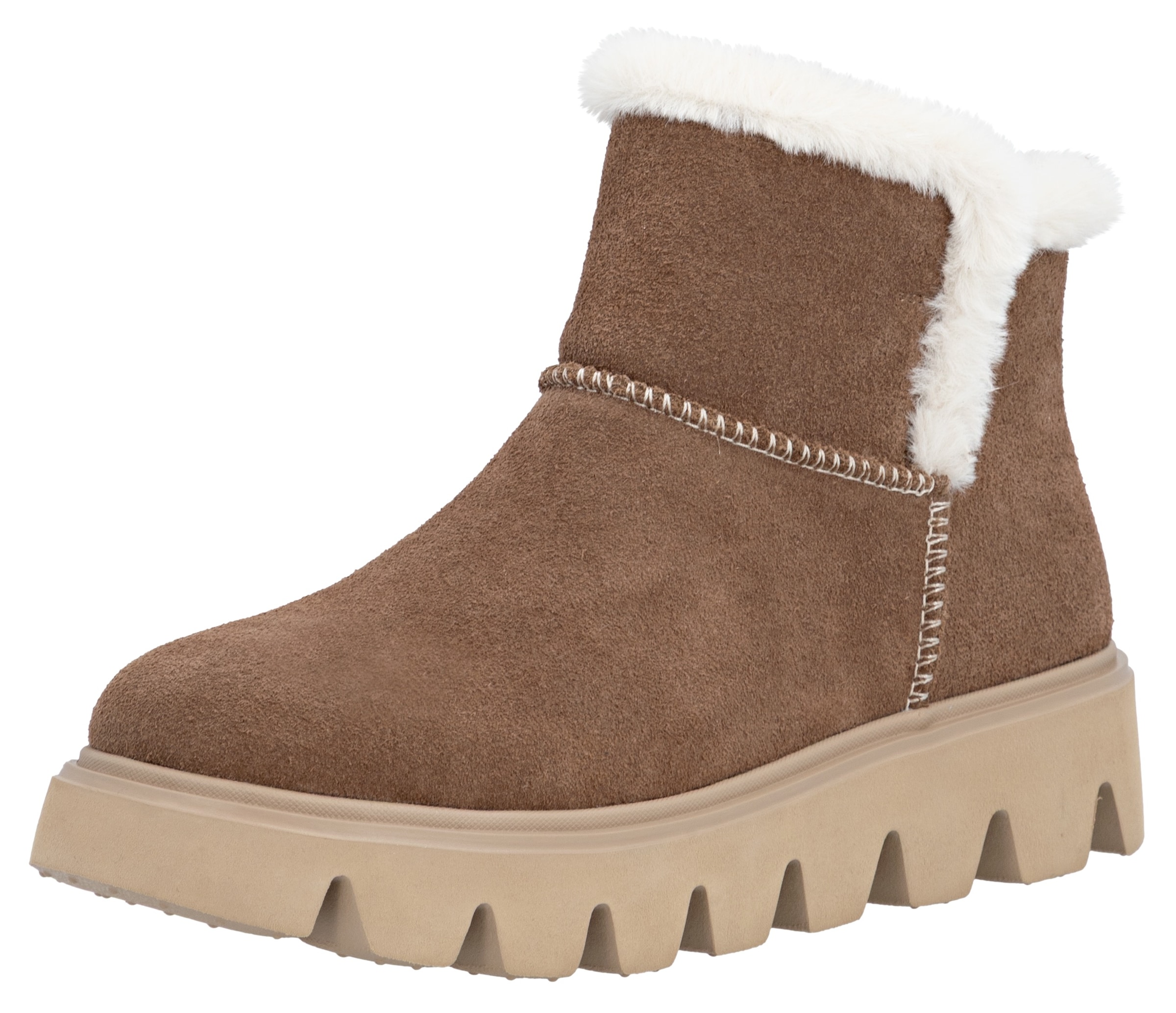 Rieker EVOLUTION Winterboots  Plateaustiefel, Schlupfschuh mit Innenreissverschluss