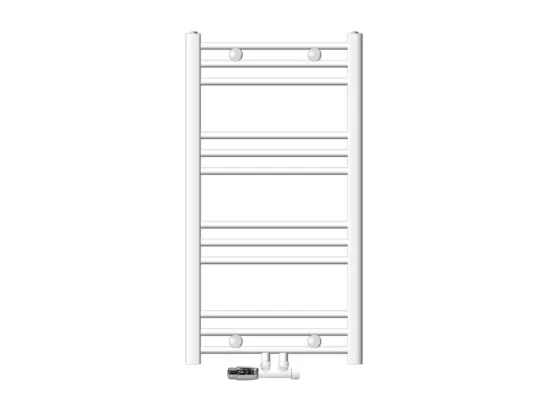 Radiateur Design Sahara Non Électrique, 500 x 800 mm, Blanc, Connexion Central