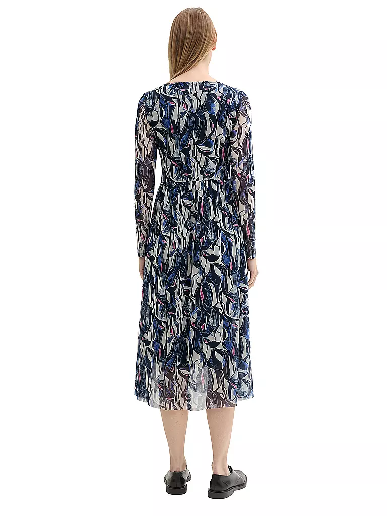 TOM TAILOR Maxikleid blau