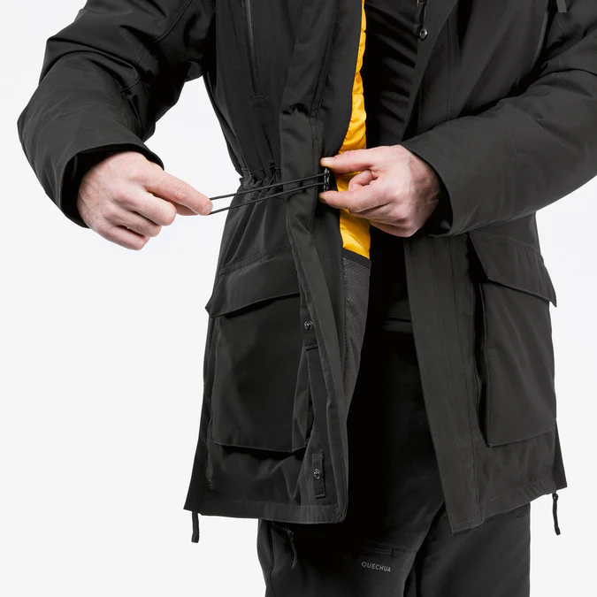 Decathlon Quechua - Jaqueta parka impermeável de inverno masculina Quechua para caminhadas - SH900 -4°F
