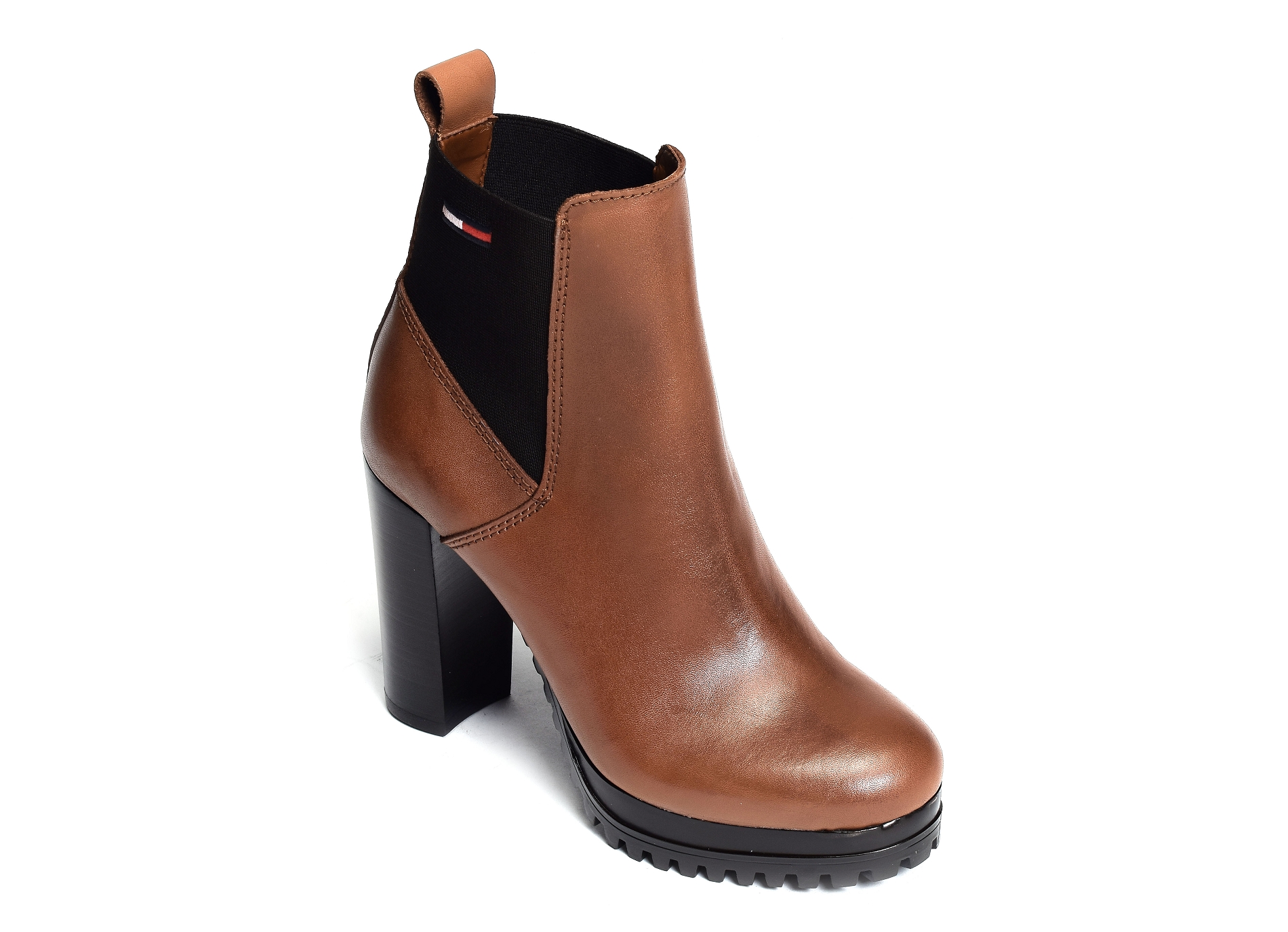 Essentials high heel boot 2045 camel