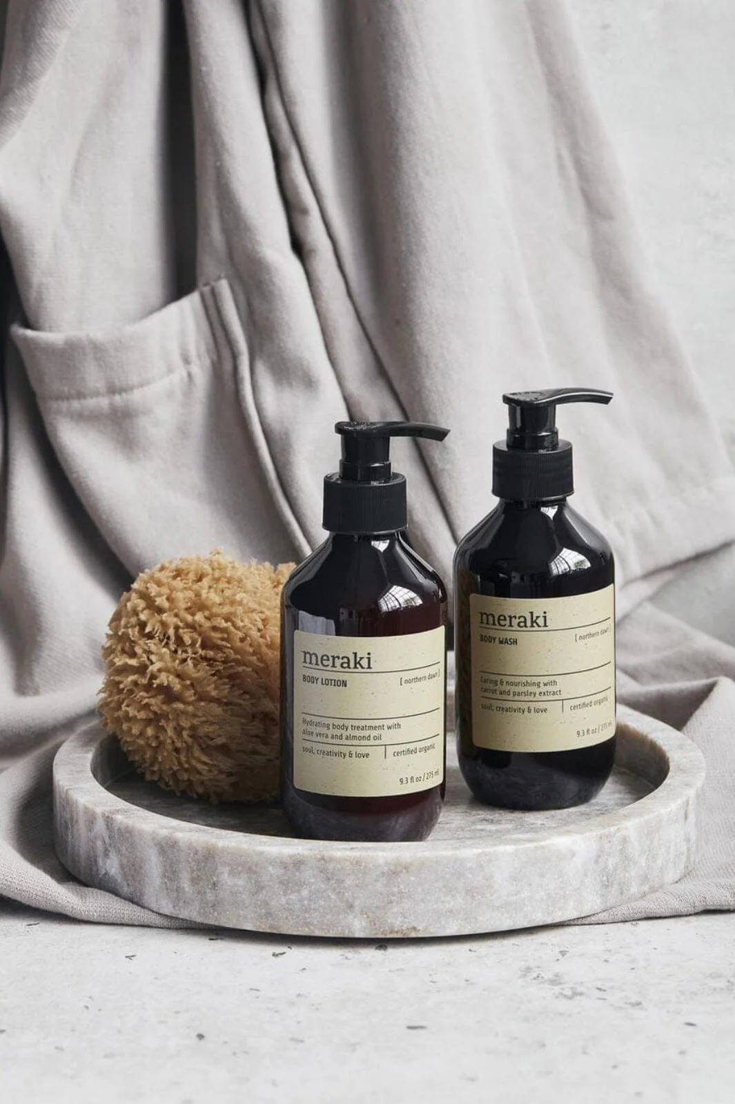 Meraki Gift box northern dawn body care white
