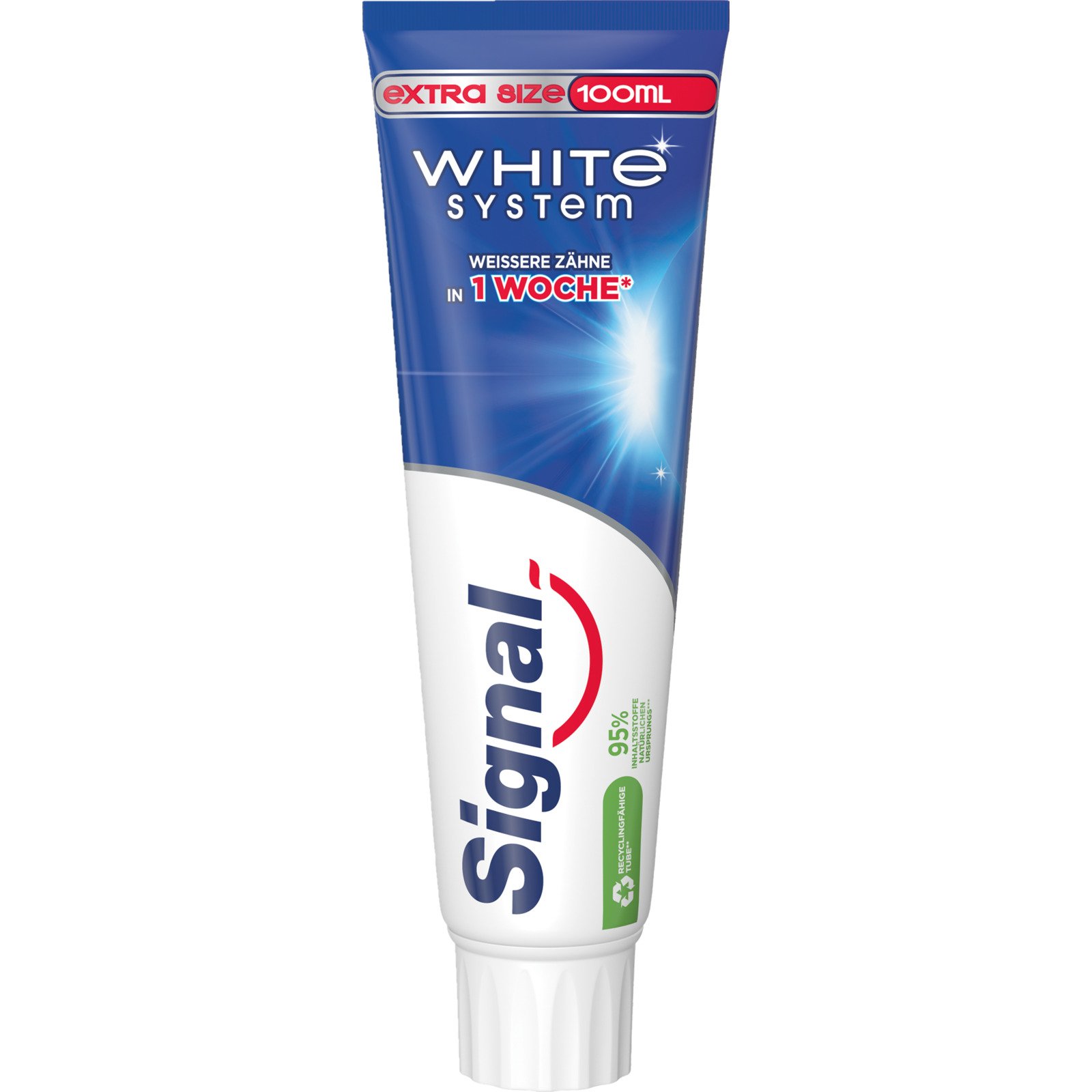 Signal Zahnpasta White System 4 x 100 ml