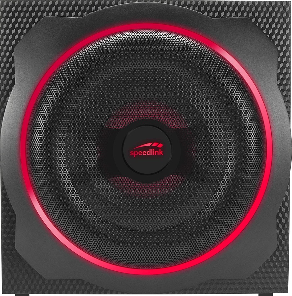 Speedlink - GRAVITY CARBON RGB 2.1 højttalersystem