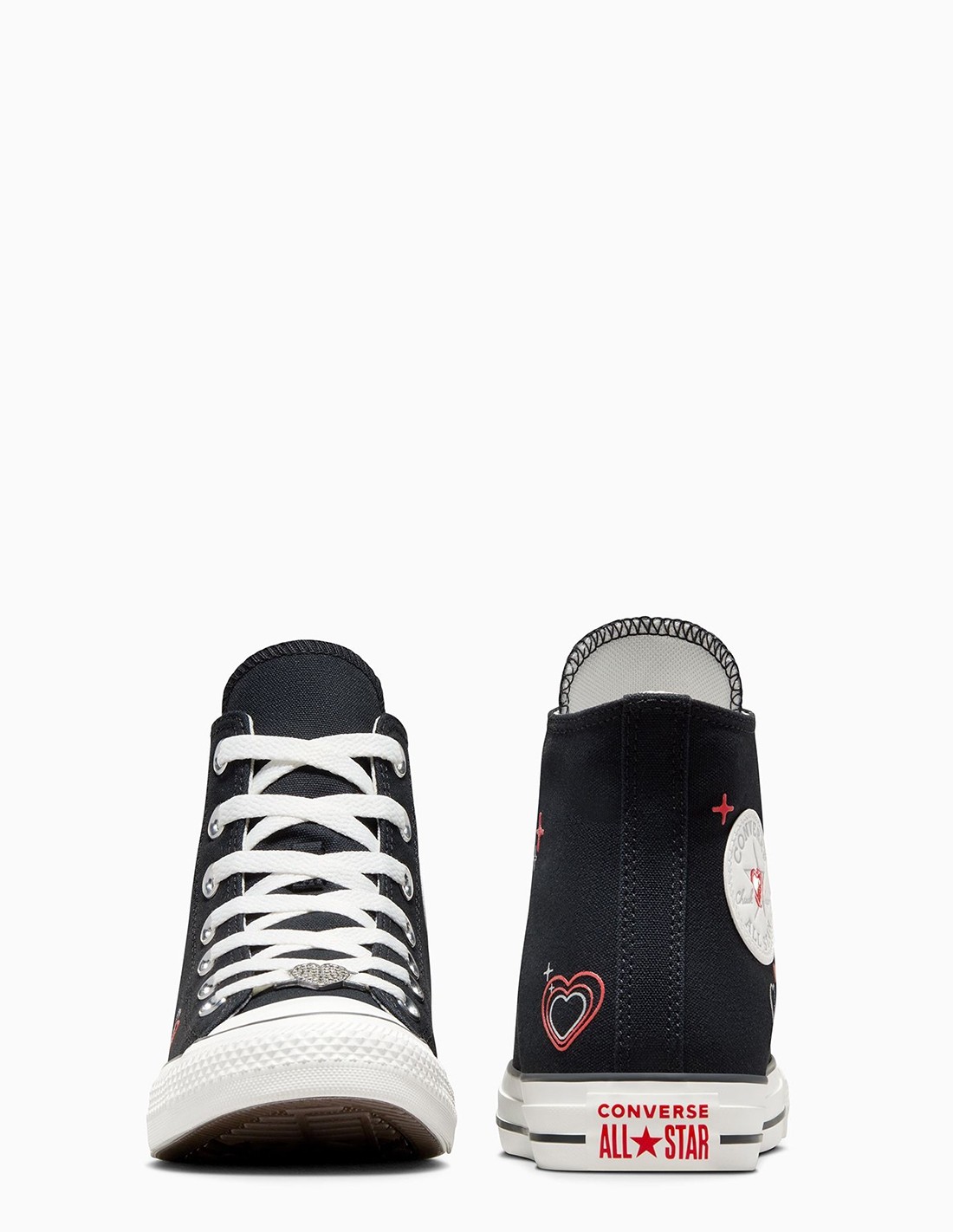converse Sneakers Femme Montante Ctas Hi Black/White
