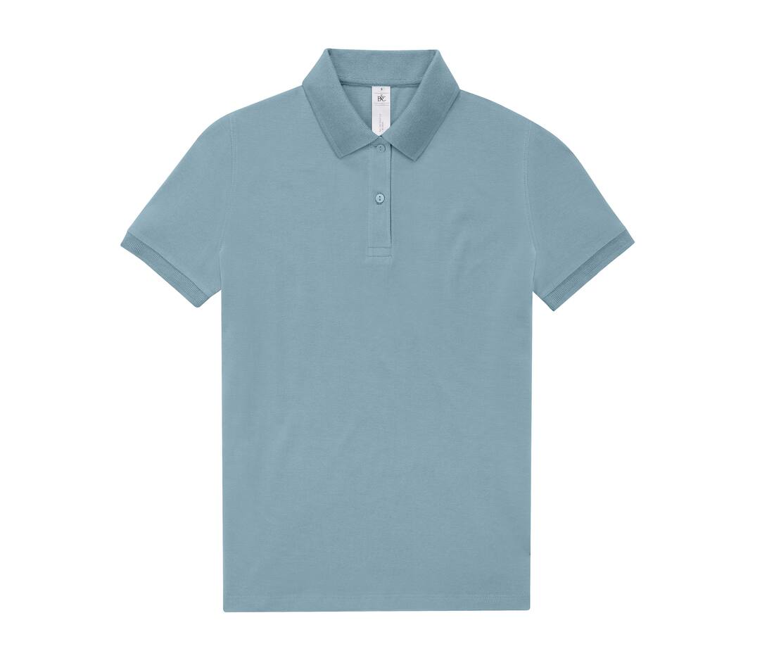 B&C BCW463 - Polo Femme Élégant en Coton Prérétréci