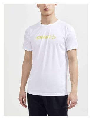 Maillot manches courtes Craft Core Essence Logo Blanc