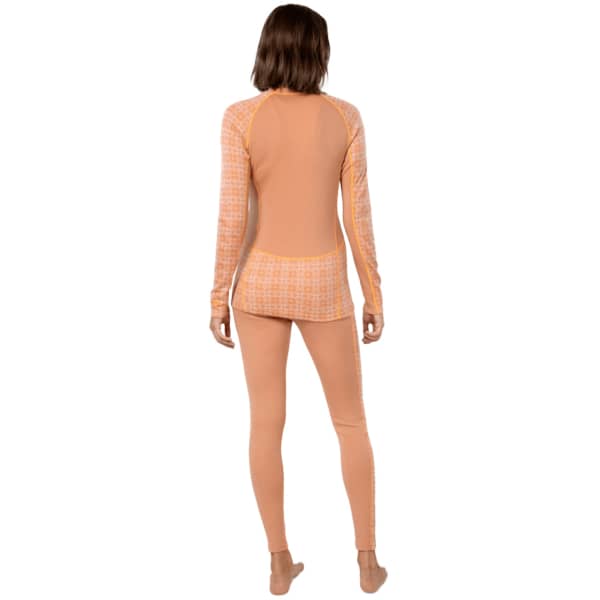 T-shirt thermique KARI TRAA ROSE LIGHT HZ CORK LIGHT BROWN