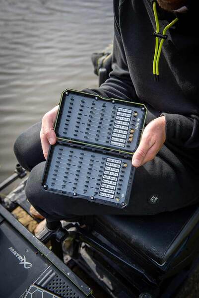 Boîte de Rangement Courte Matrix pour Bas de Ligne 15cm