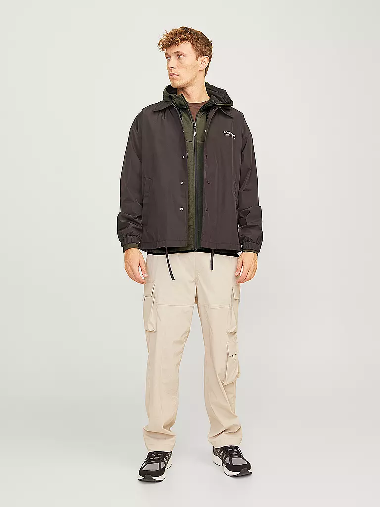 JACK & JONES Sweatjacke JCOAIR olive