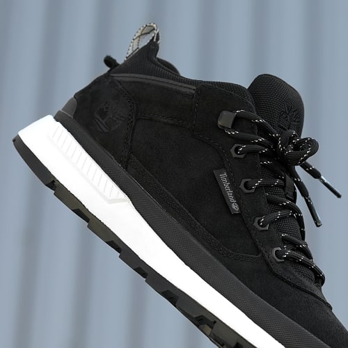 Baskets Field Trekker Low Hiker A2A58 Black Nubuck