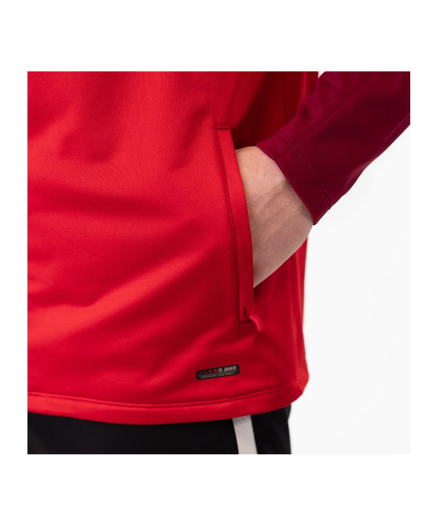 JAKO Iconic Polyesterjacke Rot F103