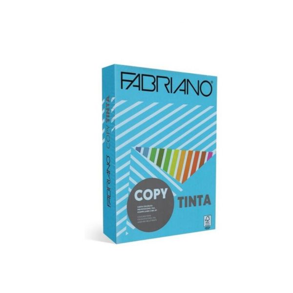 Fabriano Resma 500Fls de Papel A4 Azul Céu 80g