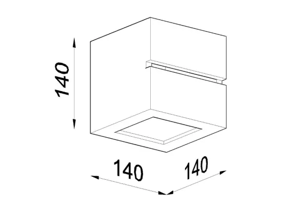 Sollux Applique murale à 1 ampoule en céramique blanche, E27