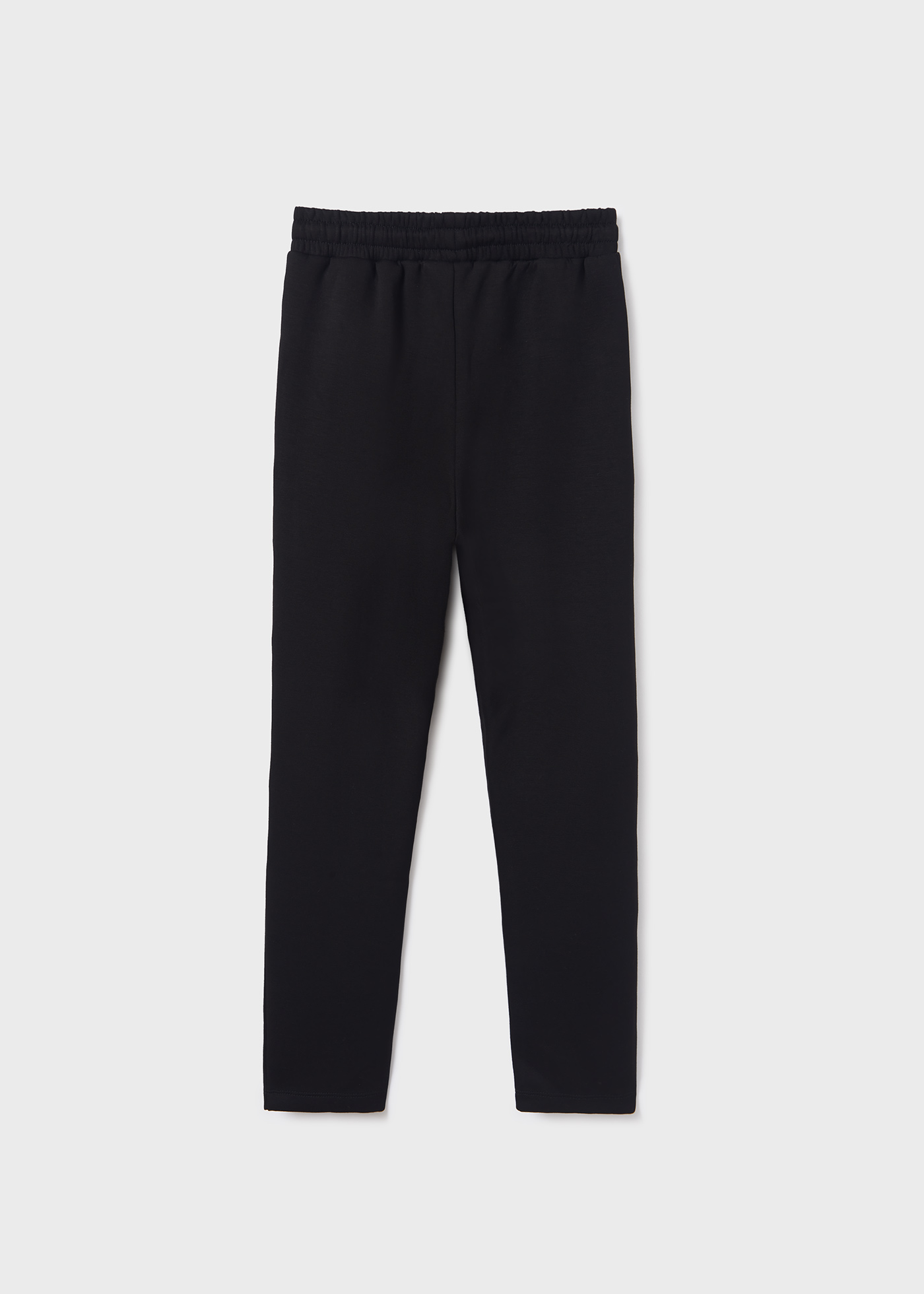 Calças esportivas cropped para meninas