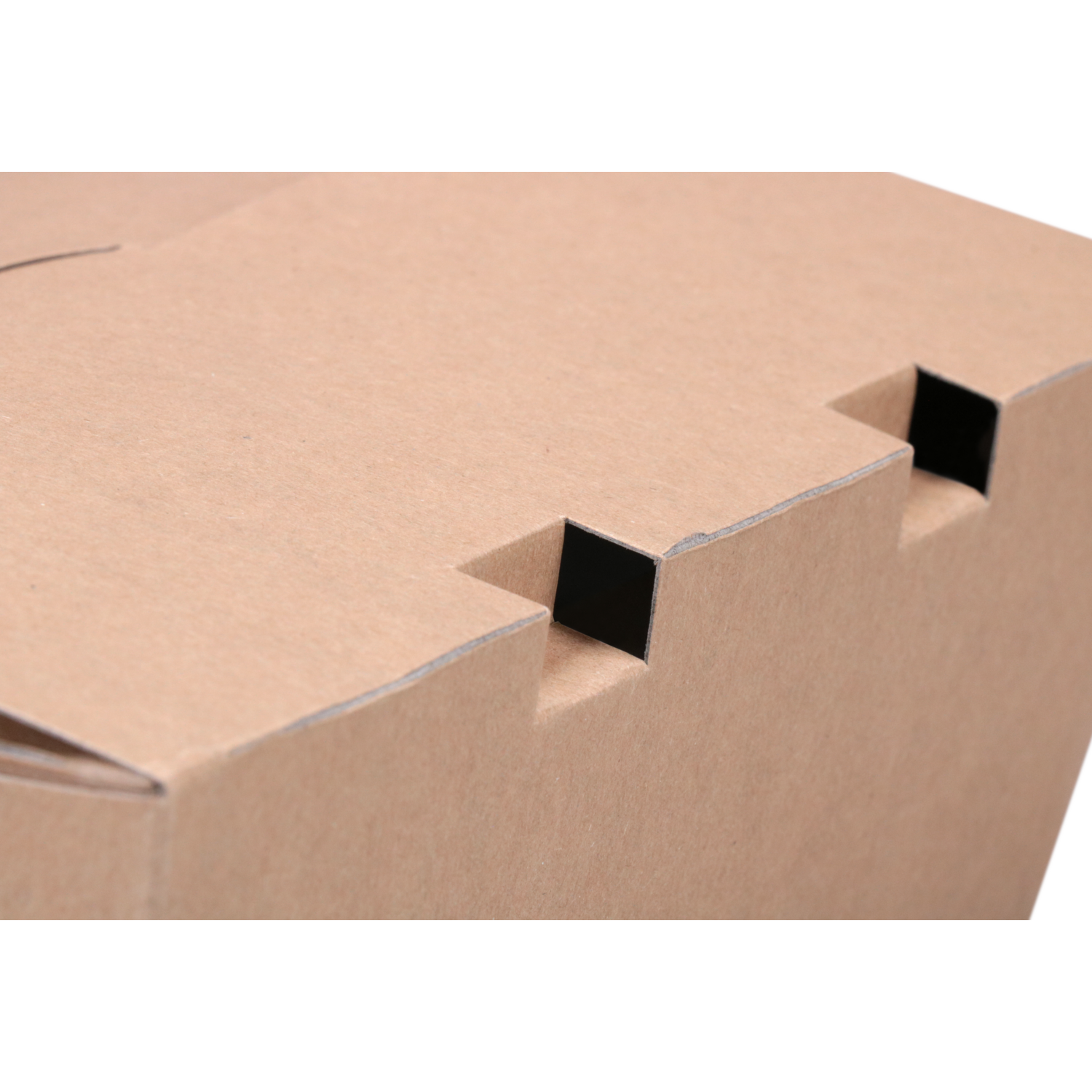 Fonkels Go!Mealbox, 1800ml, 21x14x7.5cm, karton, bruin